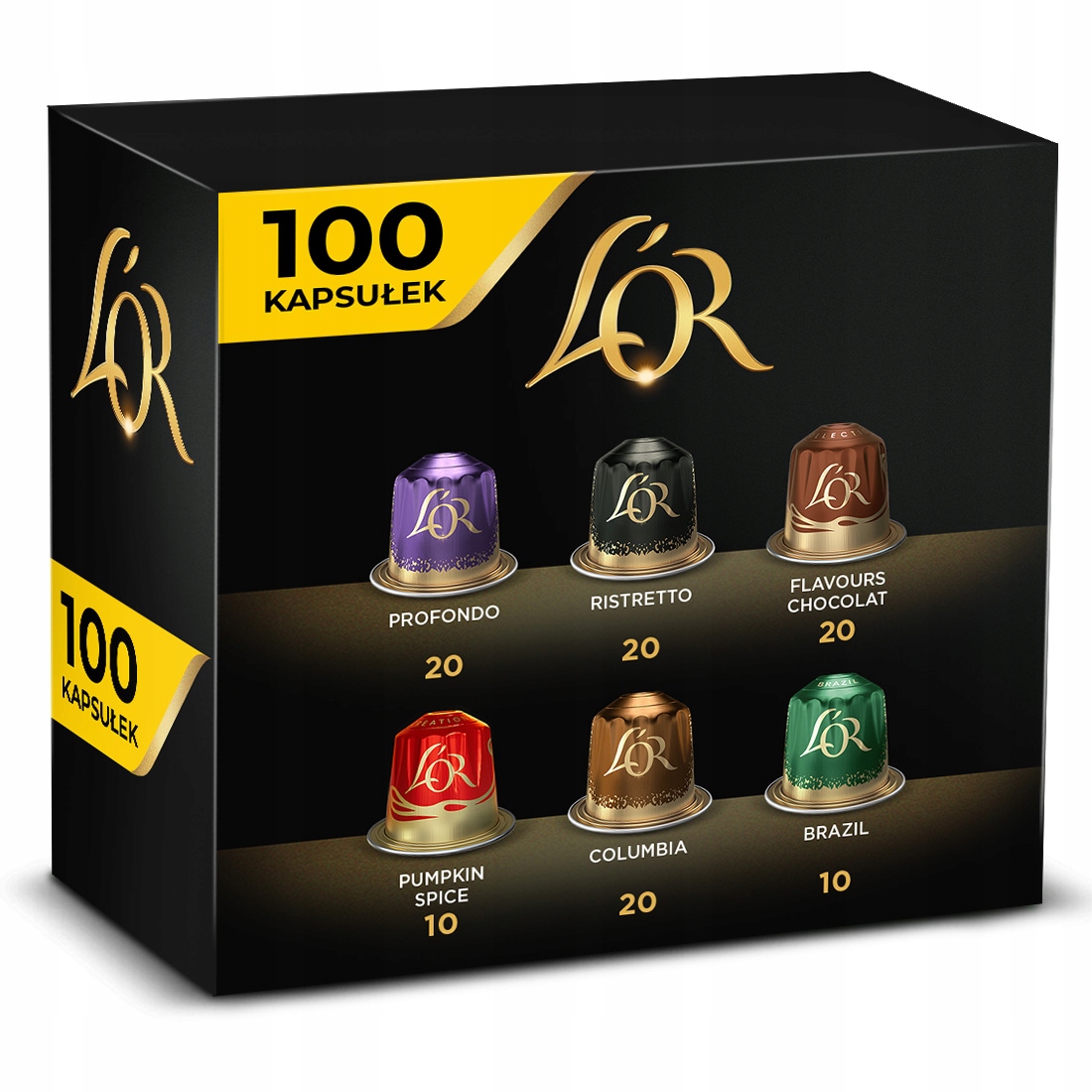 Kapsułki L'or do Nespresso(r)* zestaw mix z Pumpkin Spice 9+1 Gratis!