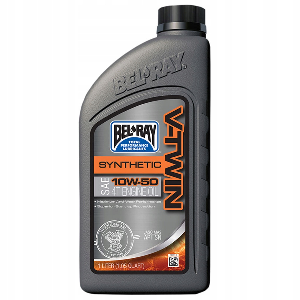 

Bel-ray V-twin 4T 10W50 1L Syntetyk BR4261