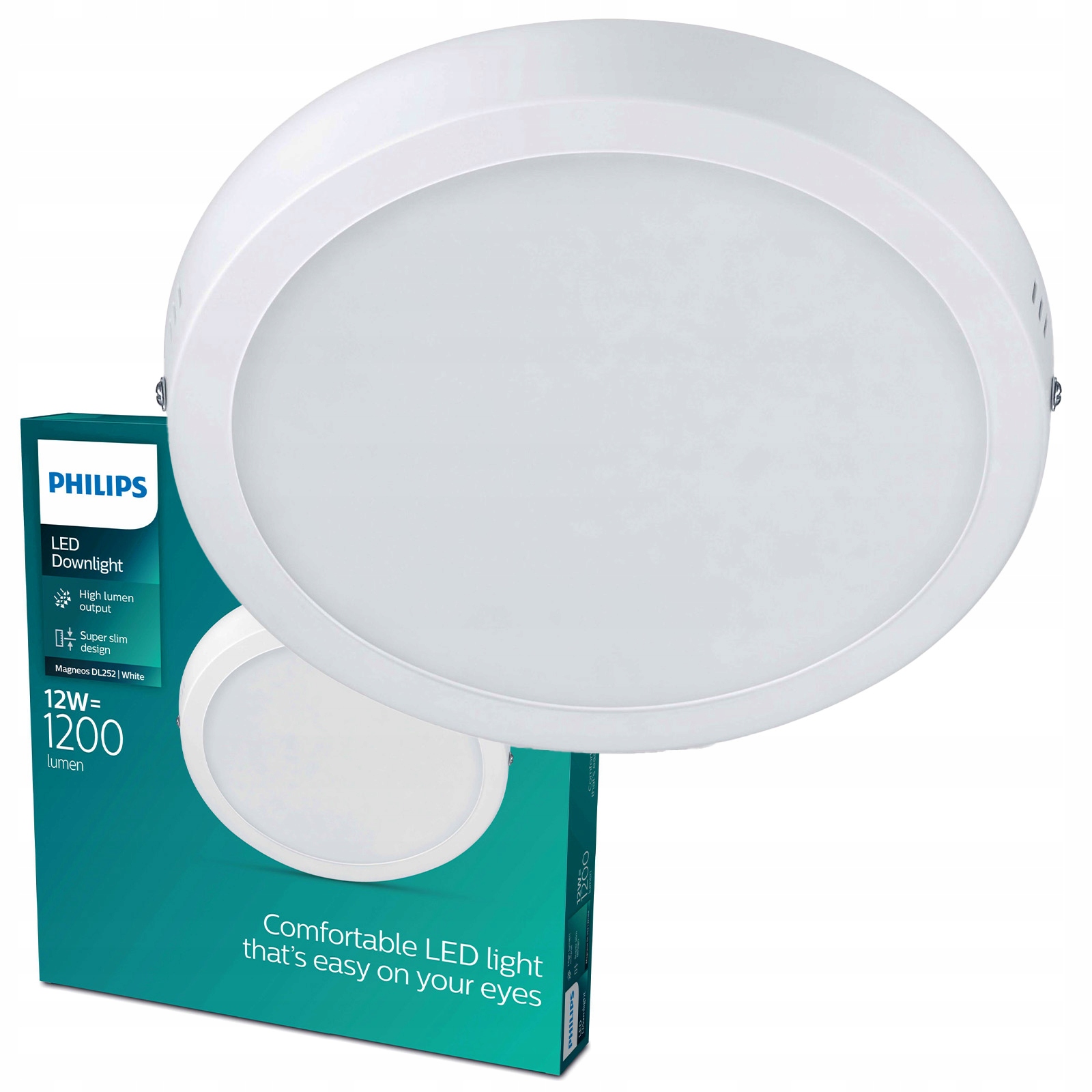 Stropní Svítidlo Stropní Svítidlo Led 12W 1200lm 2700K Bílá Magneos Philips