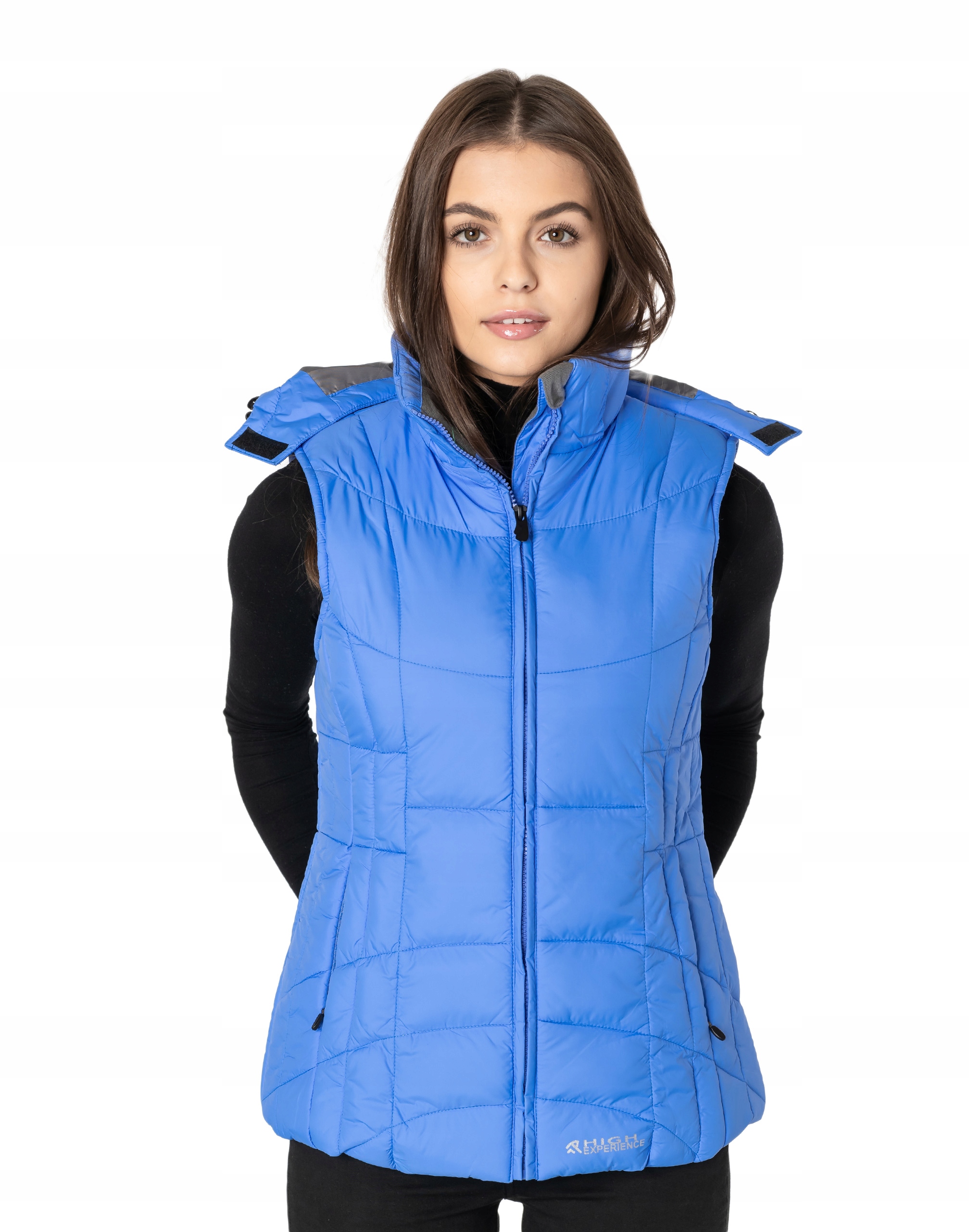 

Puchowa Kamizelka Damska Bezrękawnik S102-03 r M