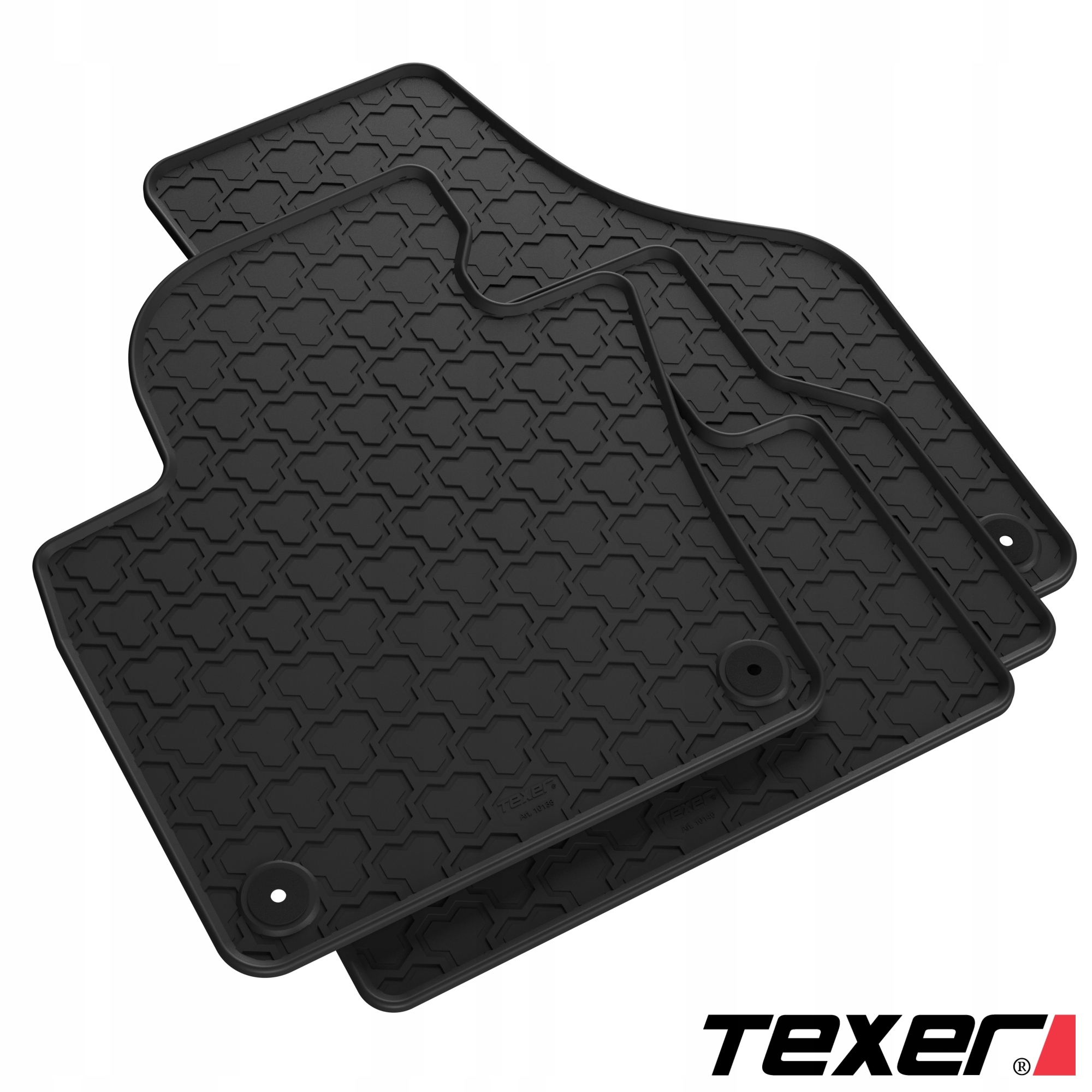 Gumové koberce pro Vw Tiguan 2007-2015 Texer