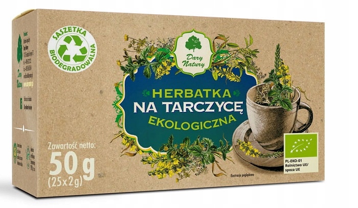 

Herbatka na tarczycę eko 25x2g Dary Natury