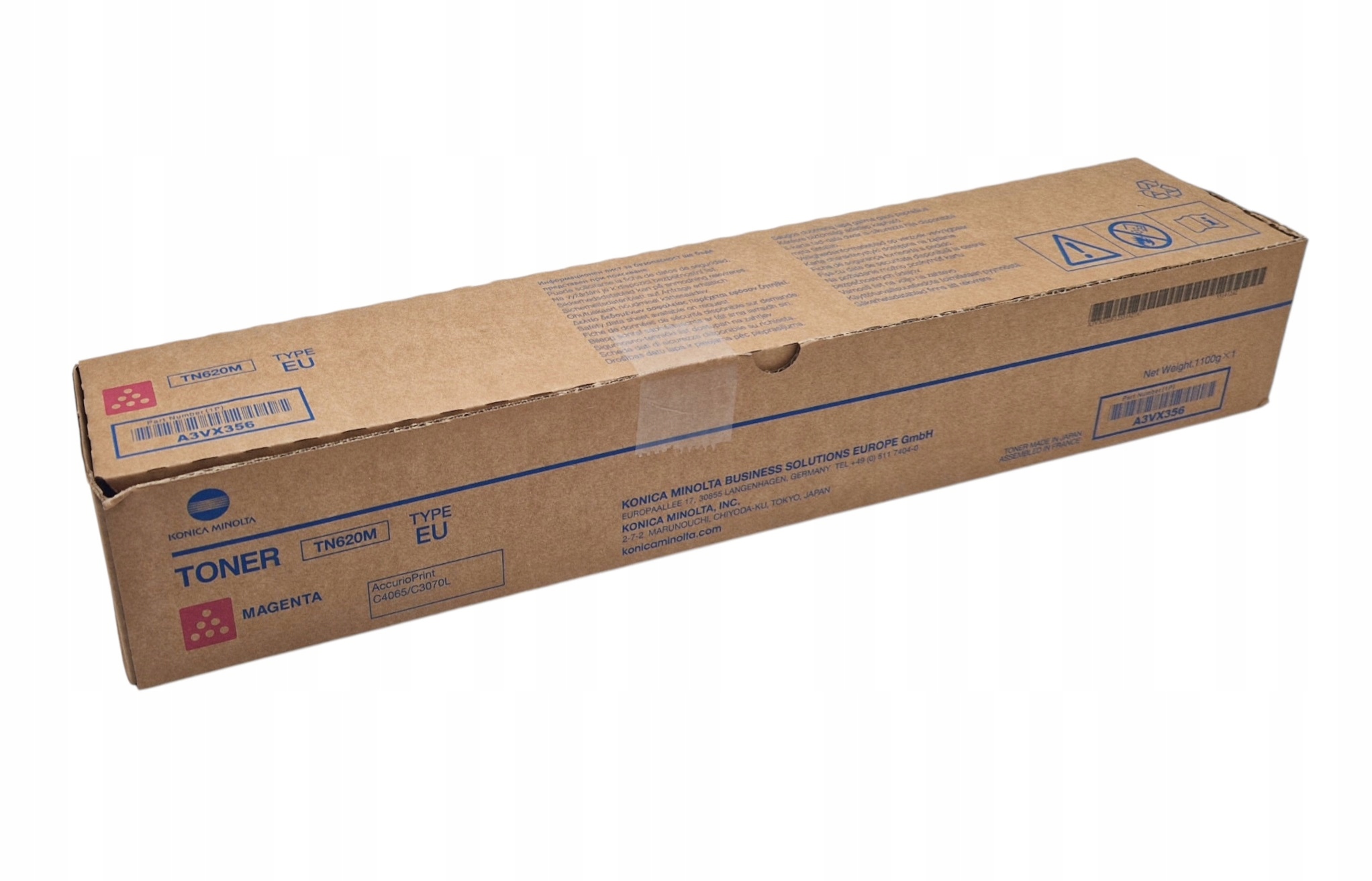 Toner Konica Minolta TN620M A3VX356 Červený AccurioPrint C3070L C4065