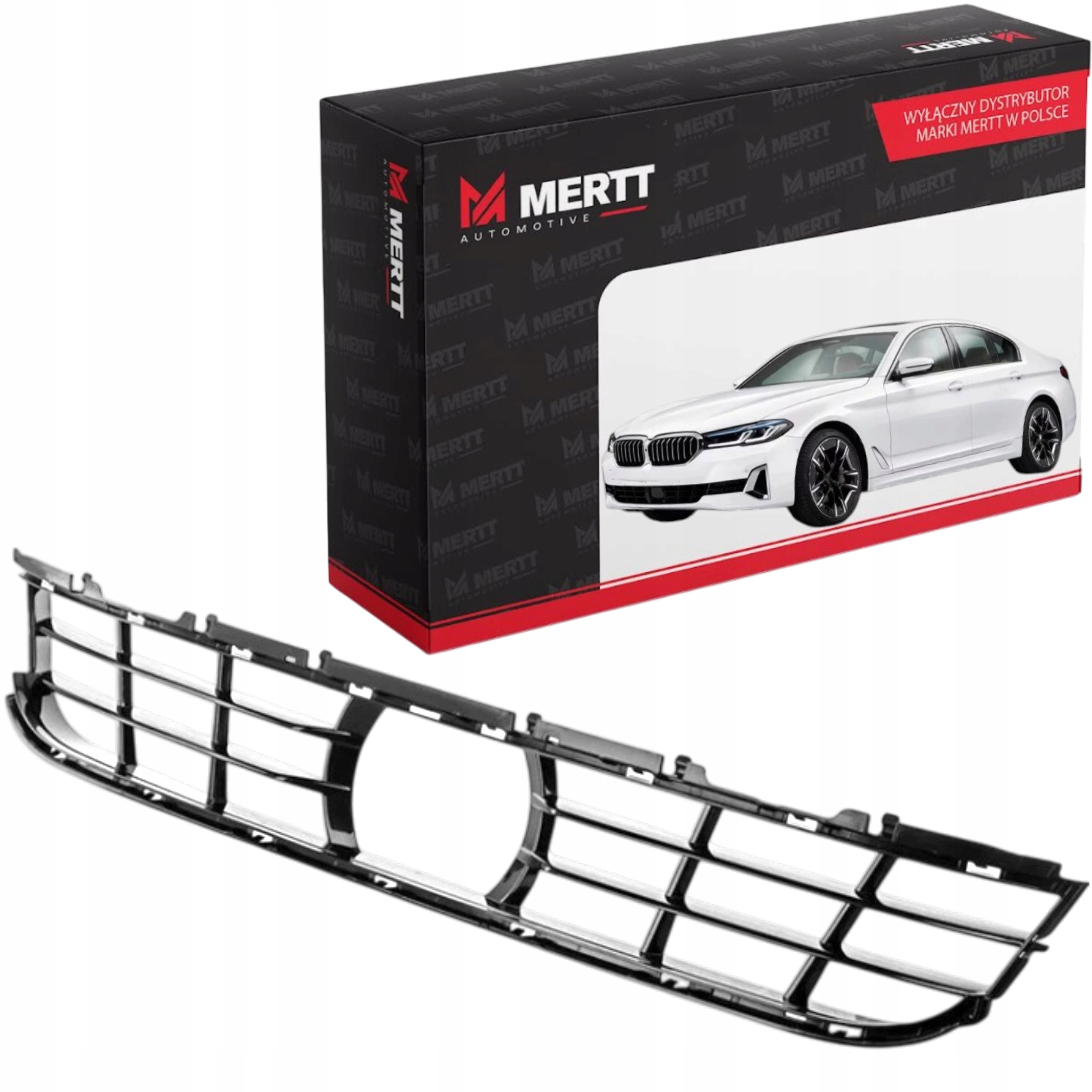 Spodní středová mřížka předního nárazníku Acc pro Bmw 5 G30 G31 LCI 51139463474