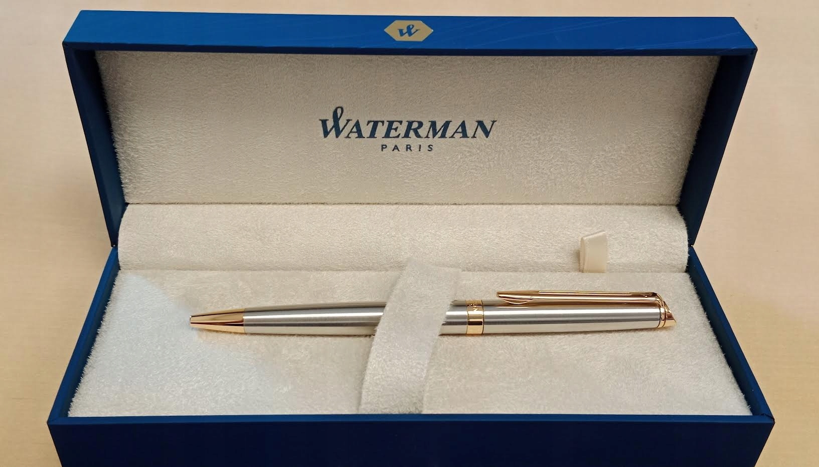 Długopis Waterman Hemisphere stalowy Gt