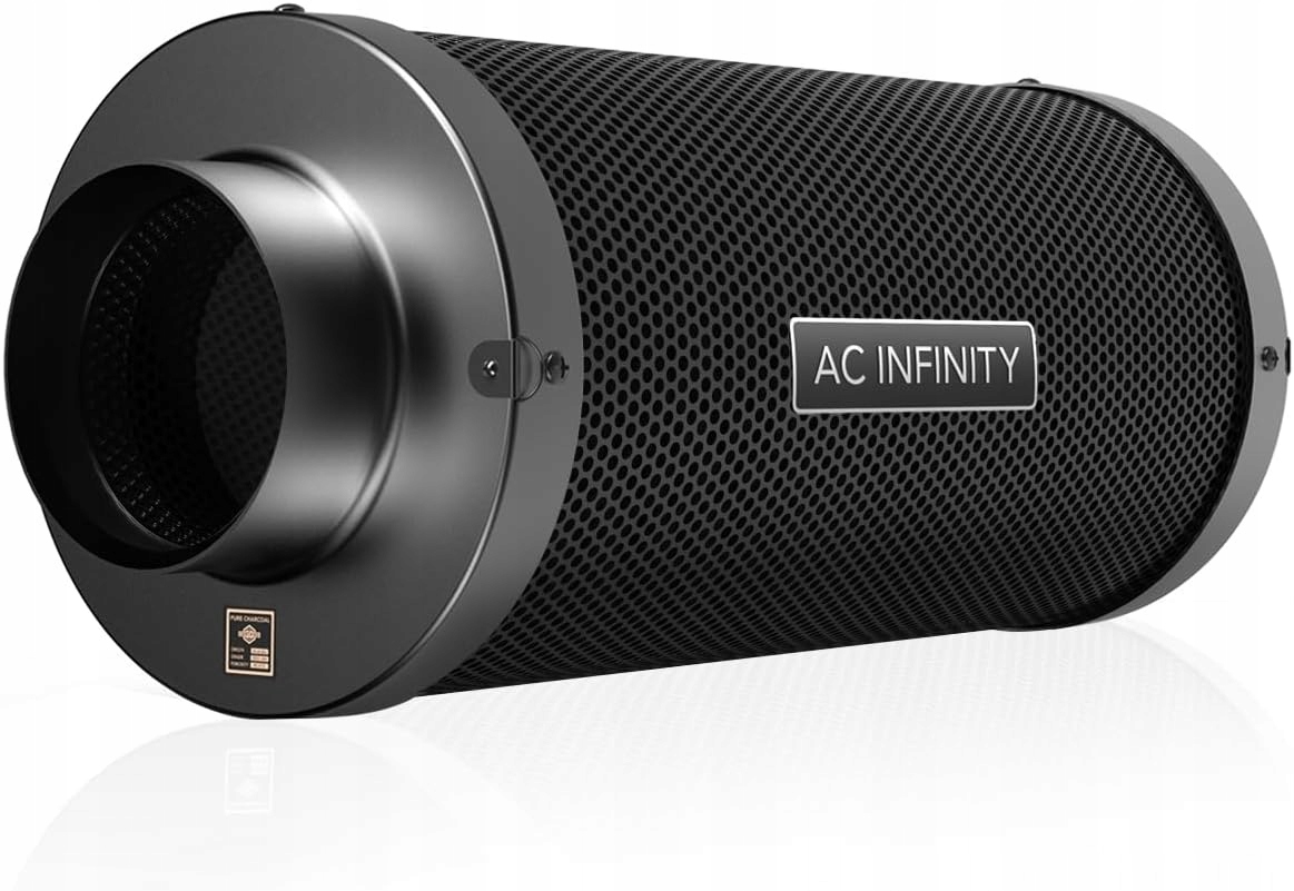 Ac Infinity Uhlíkový filter XL 100 mm pre ventilátor, kontrola zápachu grow