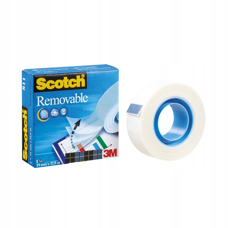 

Taśma klejąca Scotch Magic 19 mm x 32,9 m matowa