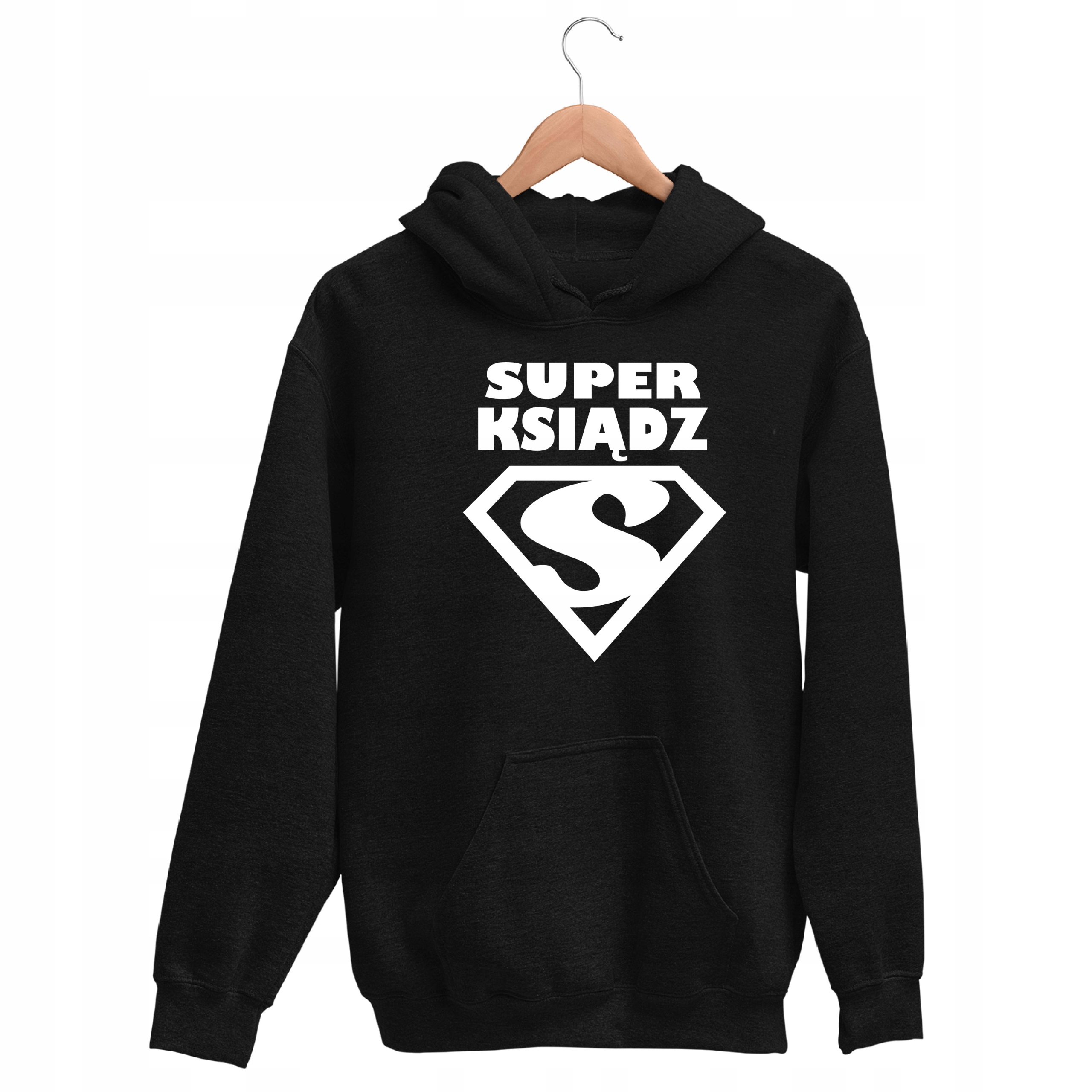 

Bluza Kangurka Z Kapturem Super Ksiądz Kościół Hit