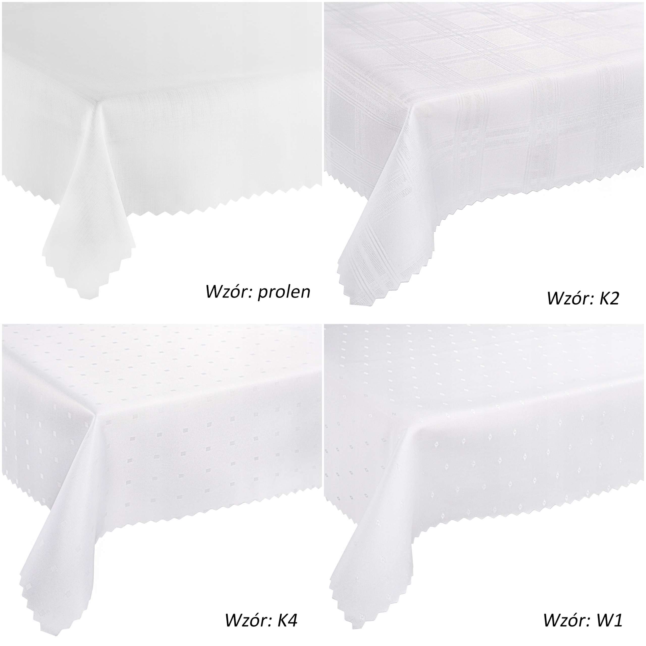 OBRUS PLAMOODPORNY na WYMIAR RÓŻNE WZORY POLSKI ŻA Typ obrus