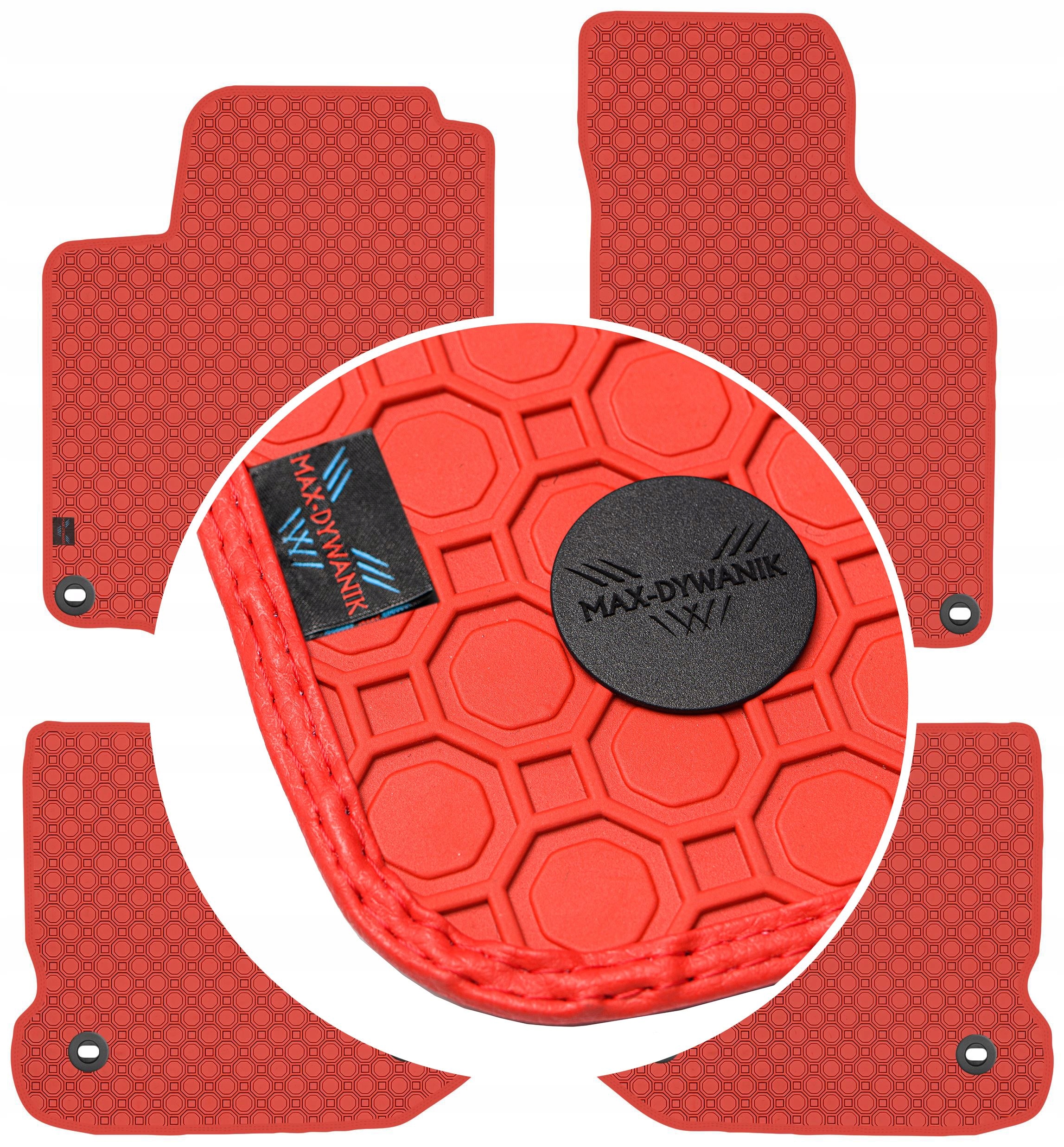 Vw Golf IV 1997-2003 Koberce Červené