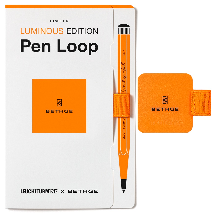 LEUCHTTURM1917 Pen Loop uchwyt na długopis do notesu pętelka Luminous Pomar