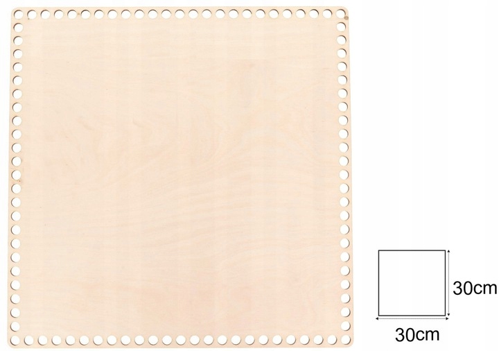 Základna Dno Koše kabelky Košíček Kw 30x30cm