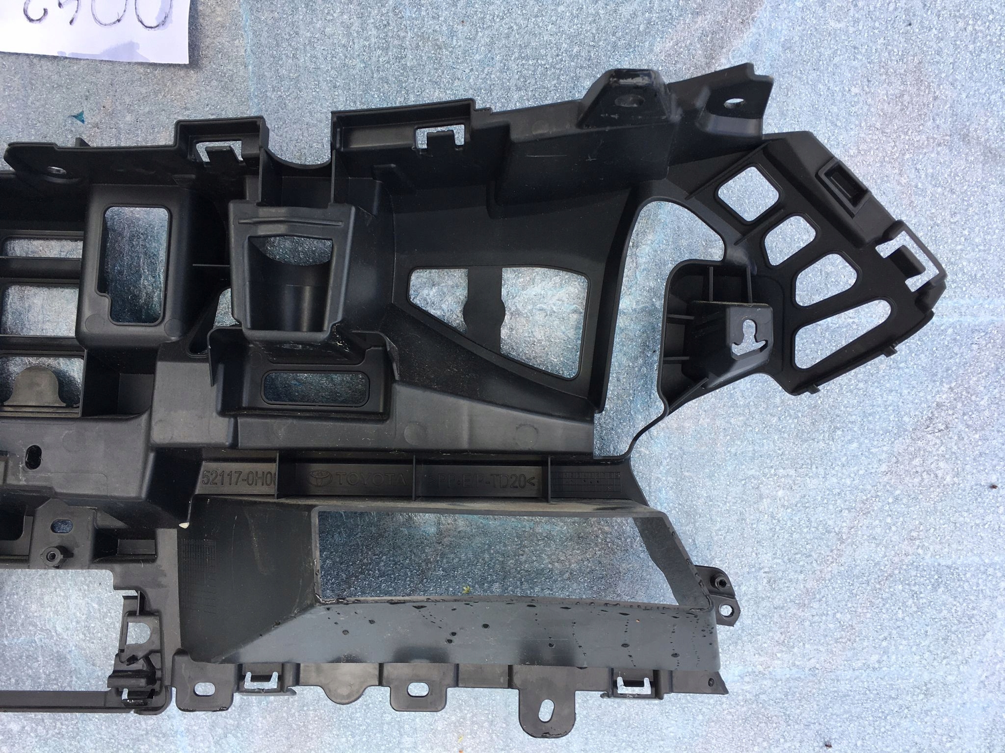 front body wall front pillar console TOYOTA AYGO X 22
