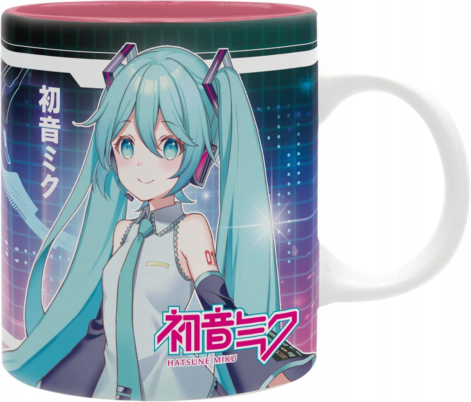 Hatsune Miku Kubek 320 ML Cyberpunk