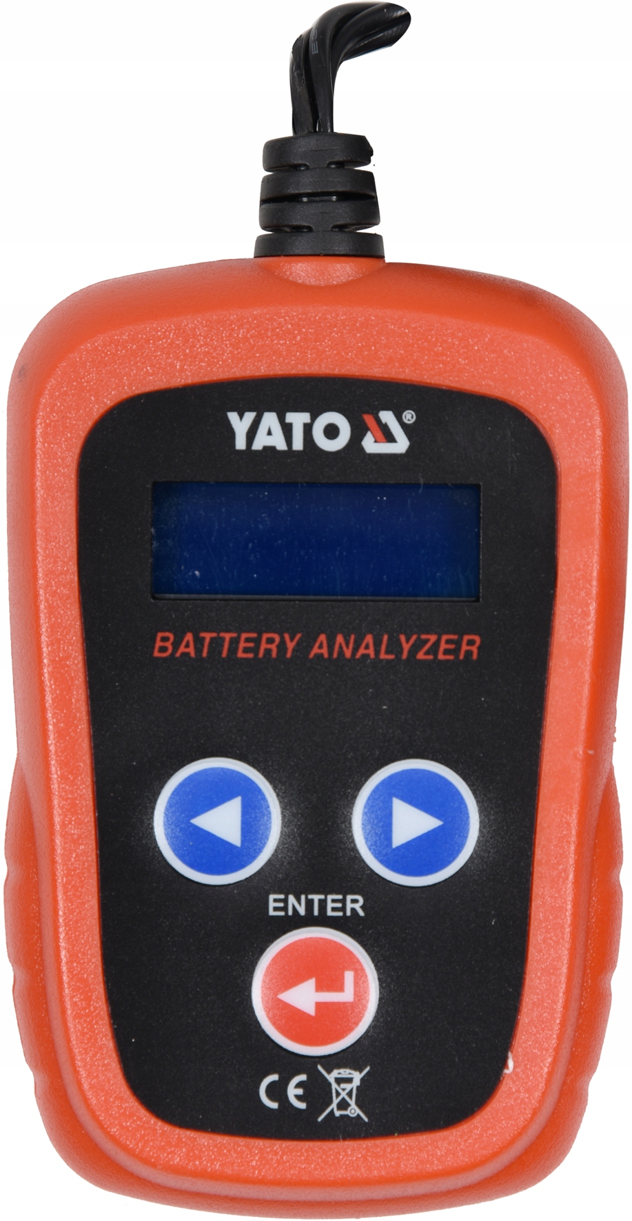 TESTER AKUMULATOROW ELEKTRONICZNY YATO YT 83113 EAN 5906083057854