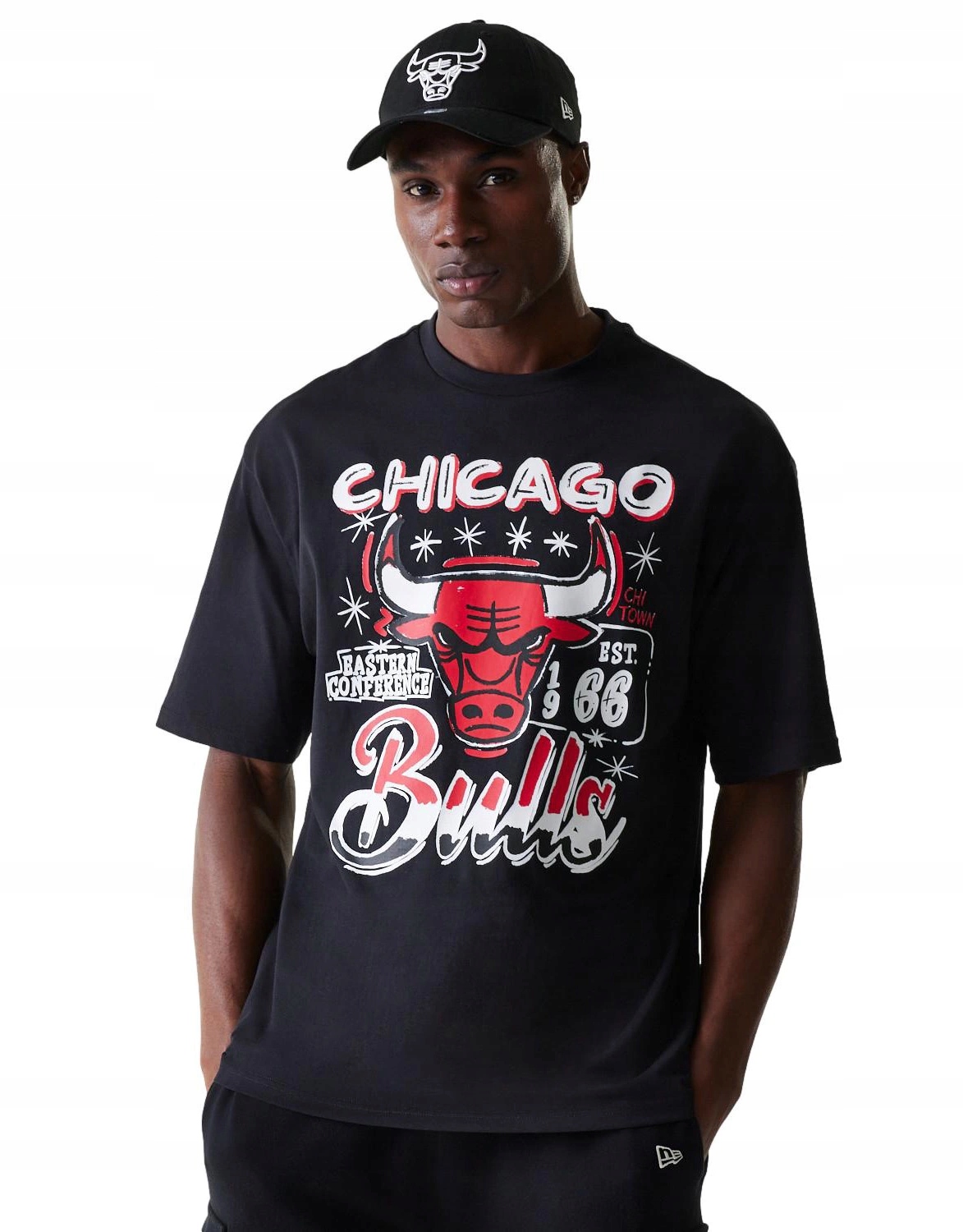 Tričko pánské New Era tričko Chicago Bulls nba