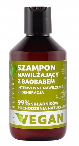 

Bioelixire Vegan Baobab Szampon Nawilżający 300ML