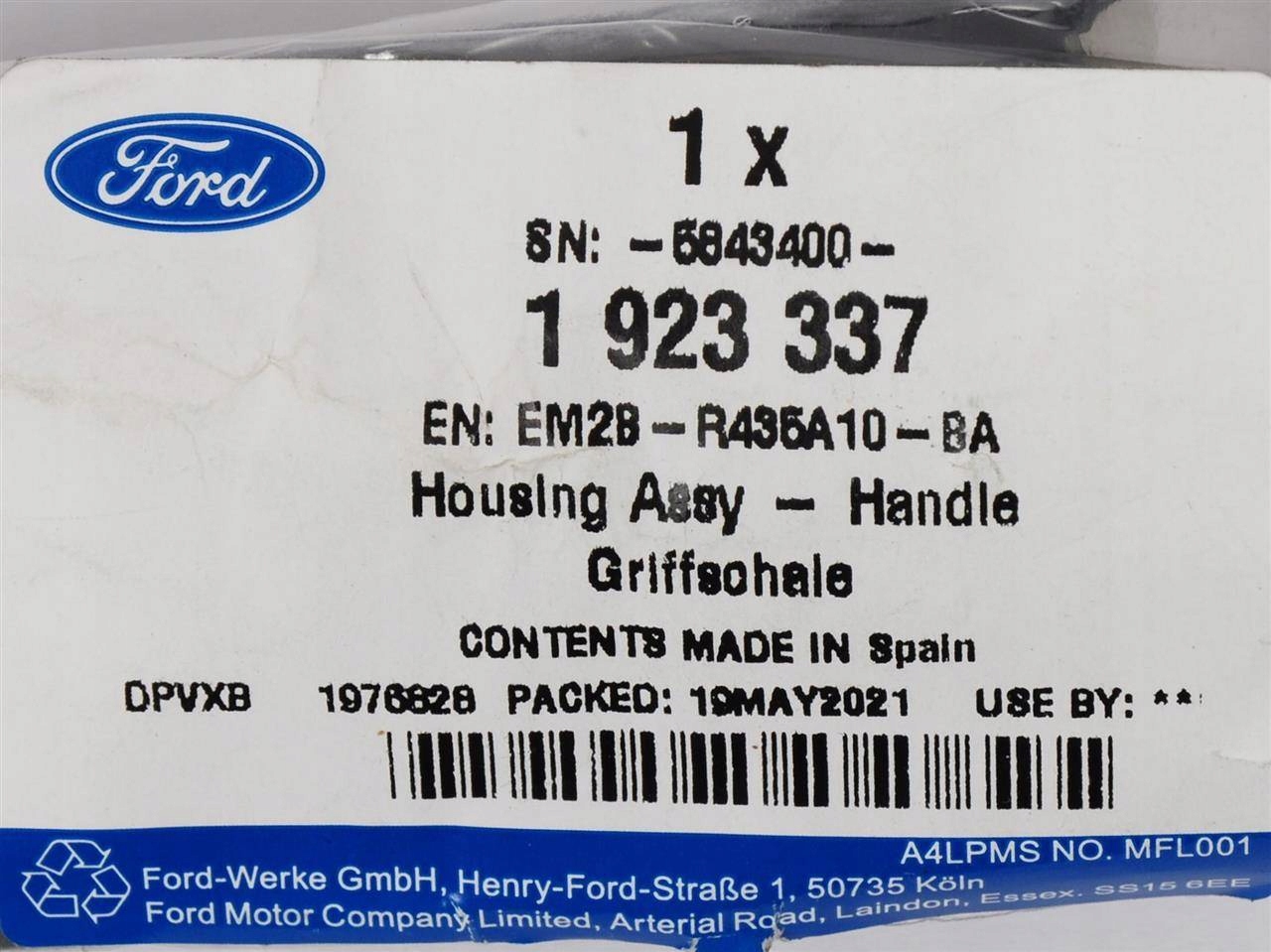 UCHWYT MOCOWANIE KAMERY TYL S MAX 2015 Part number EM2B R435A10 BA