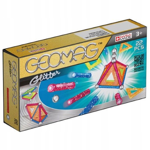

Klocki Geomag Kids Panels Glitter 22 El. 530