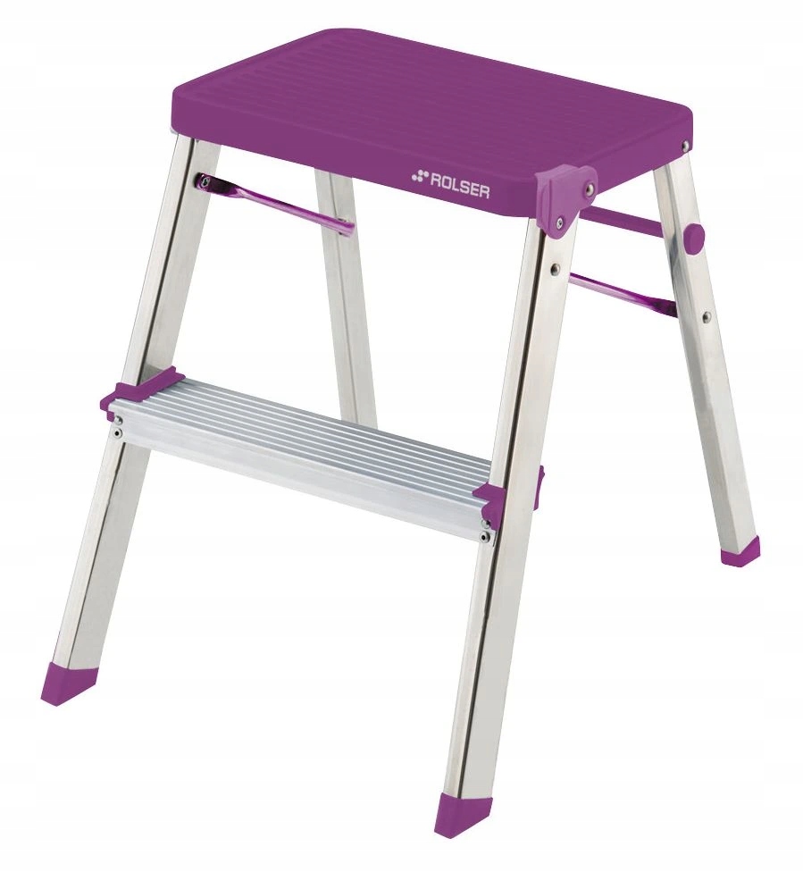 Rolser skladacie schodíky M2 Alu Taburete, 2 stupne, EN131 profi ia domácnos