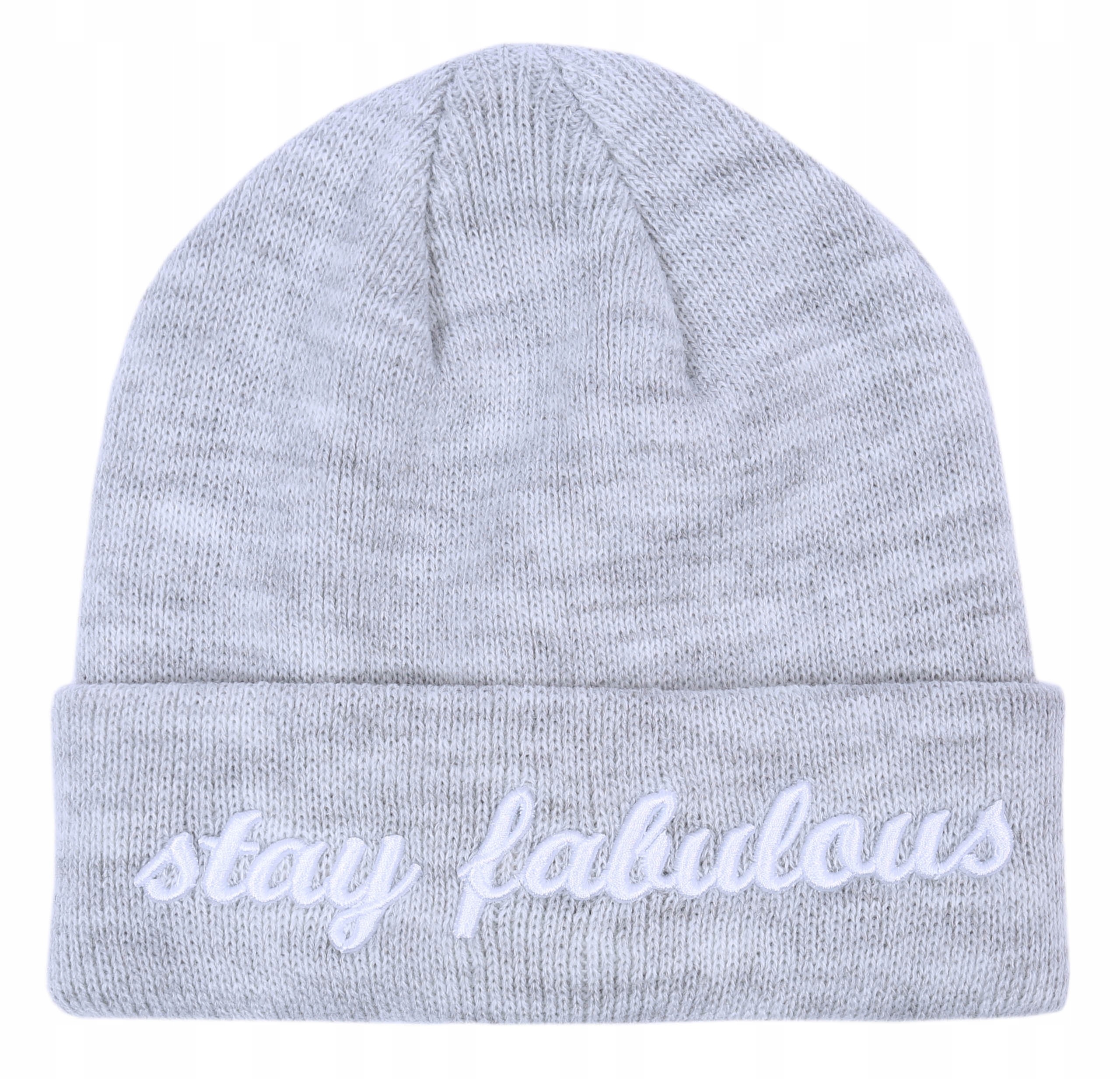 

Szara czapka stay fabulous Primark S-m