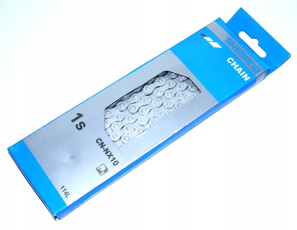 Łańcuch rowerowy Shimano NX10 Nexus 1 rz ORYGINAŁ Kolor dominujący odcienie szarości