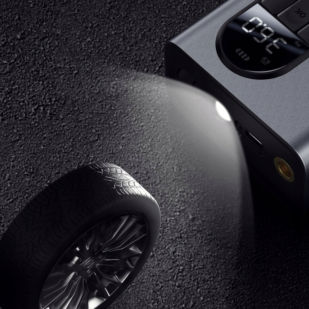 Mini Kompresor Samochodowy Baseus pompka do kol Producent code CRCQB02 0A