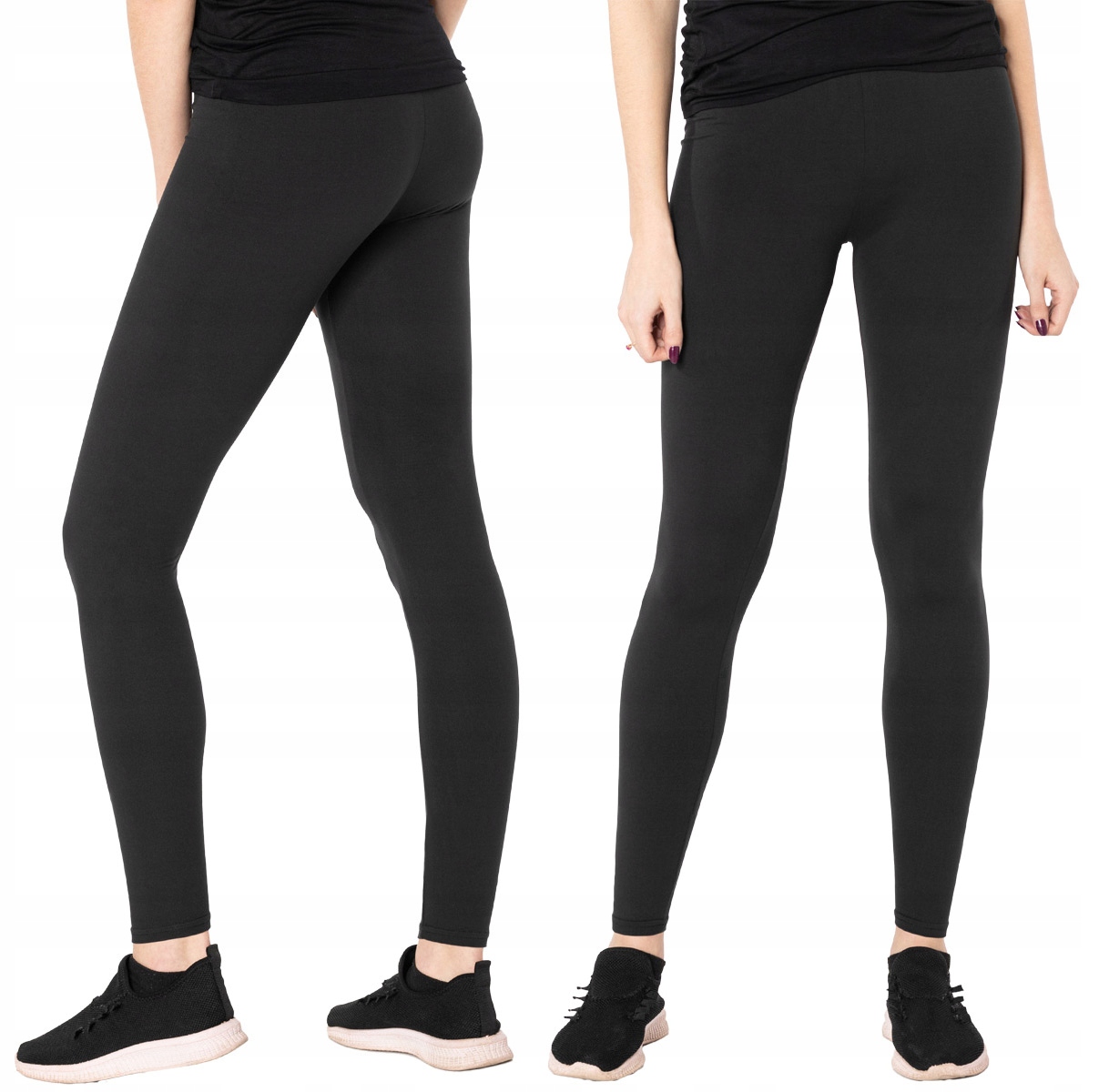 

Spodnie Legginsy Getry Damskie Bawełniane 1050 r S