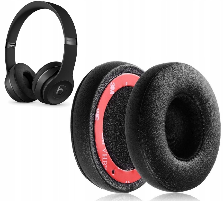

Czarne Gąbki Nauszniki Ear Pady Do Beats Solo 2. 3