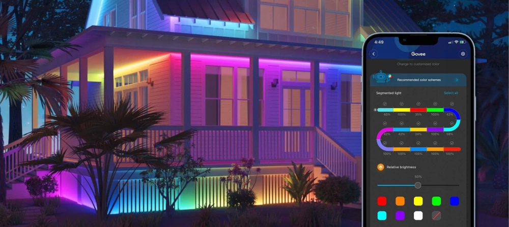 Taśma LED Govee H6172 Zewnętrzna 10m Wi-Fi Blueto Kod producenta Allegro orzeł878