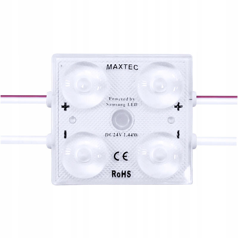 Moduł LED MAXTEC 4 1,44W 7000K 24V 20 szt.