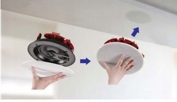 Głośnik sufitowy Taga TCW-290R White 75W Kolumna instalacyjna biały 1szt.