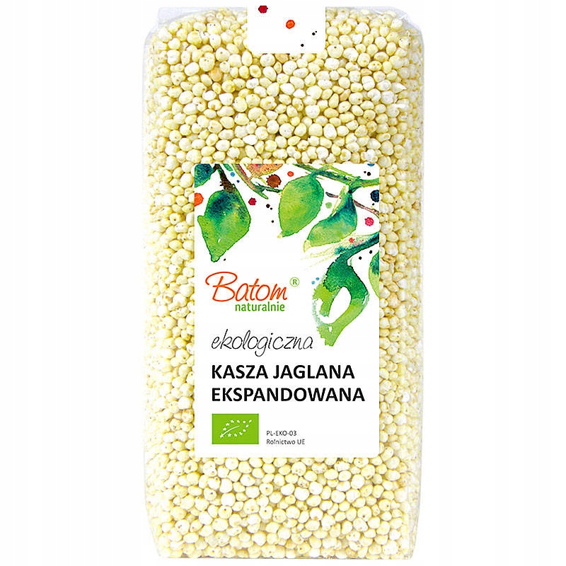 Batom Jáhlová kaše expandovaná Ekologická Bio 90 g Batom