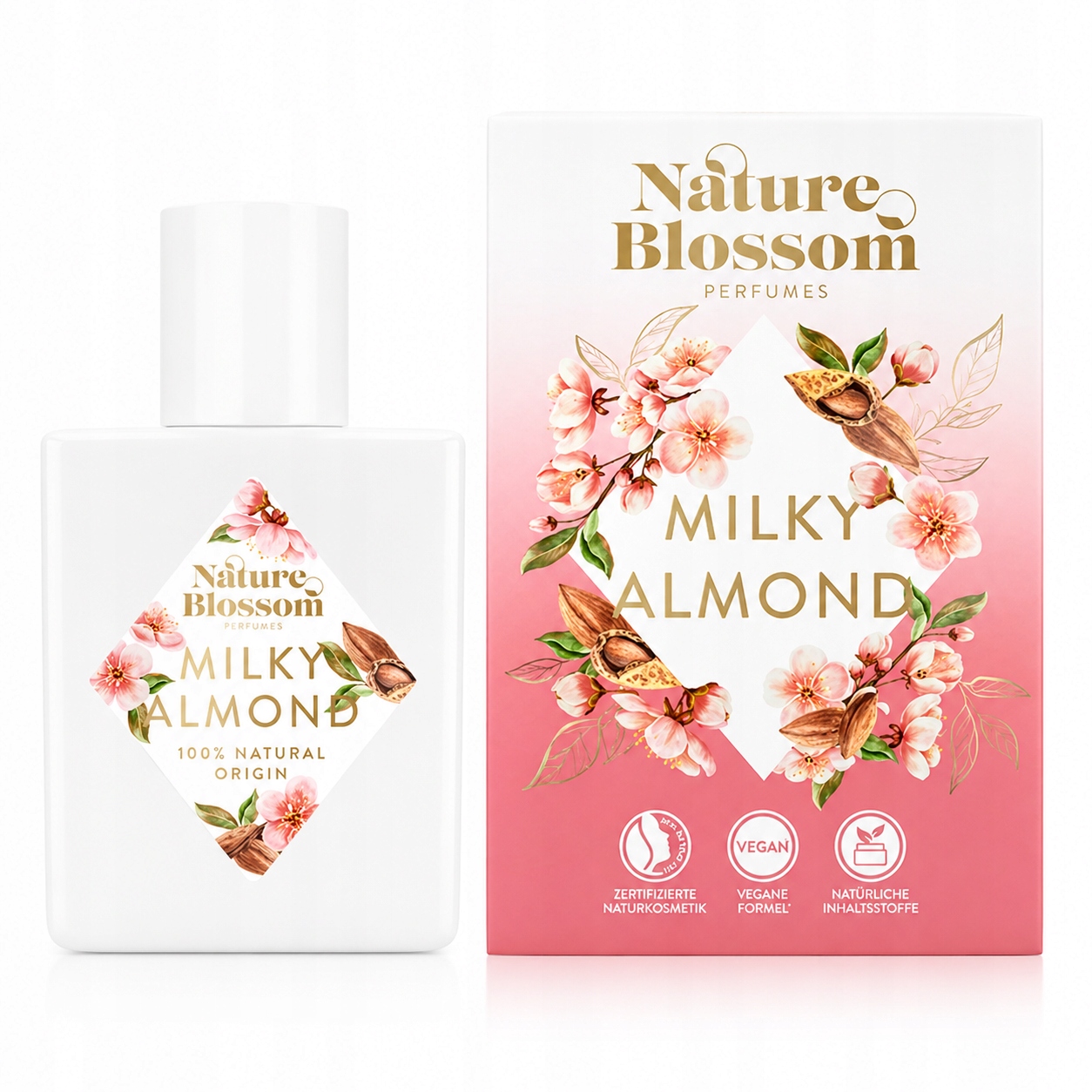Parfémovaná voda Nature Blossom Perfumes Milky Almond 50 ml