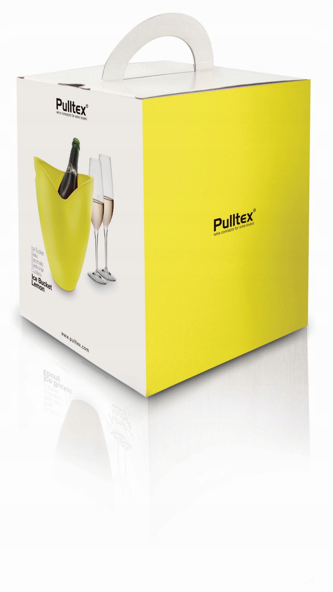 Cooler Ice Bucket Lemon żółty Pulltex Producent Pulltex