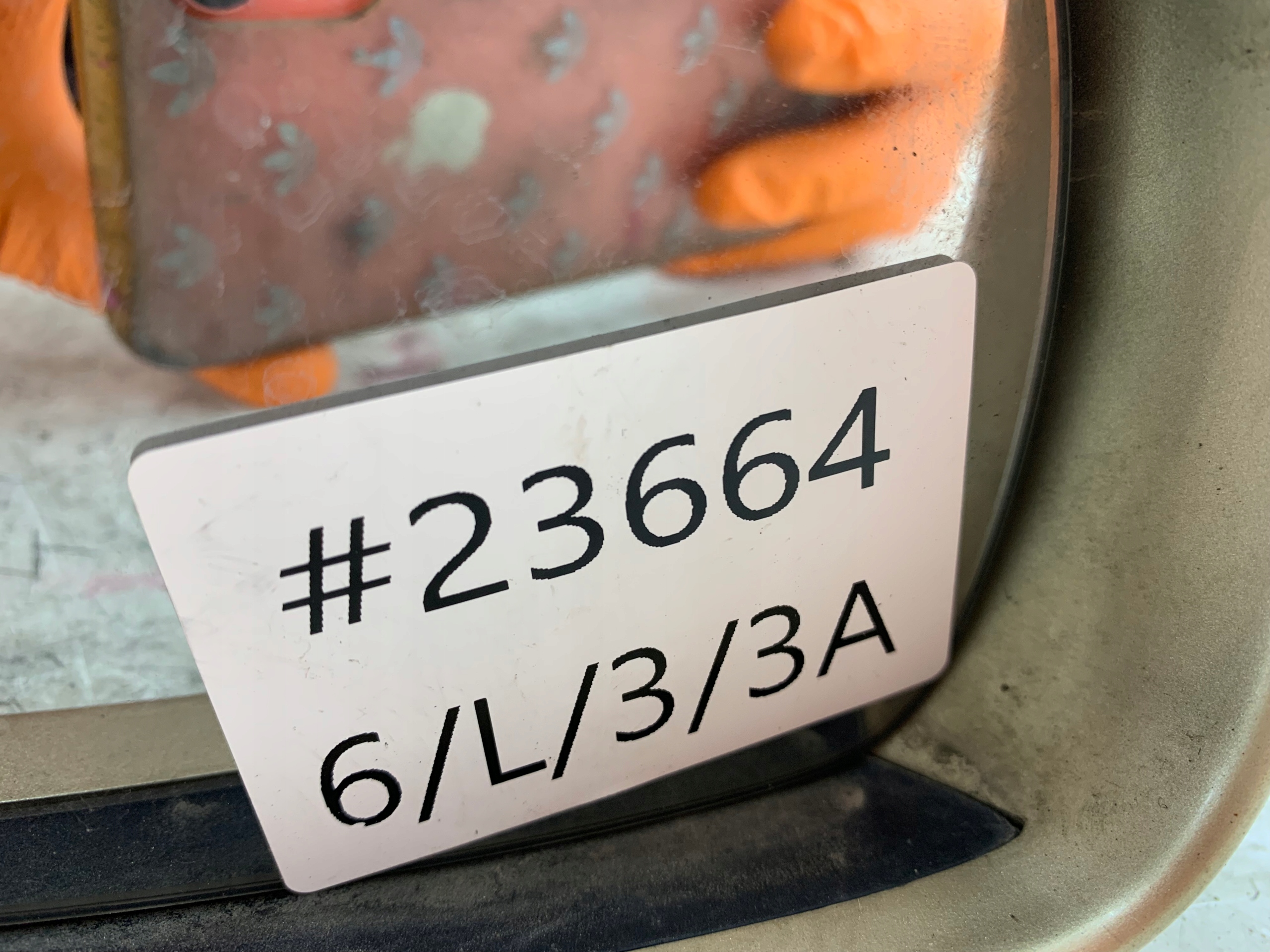 VW PASSAT B5 LIFT mirror right 5 PIN LA1W