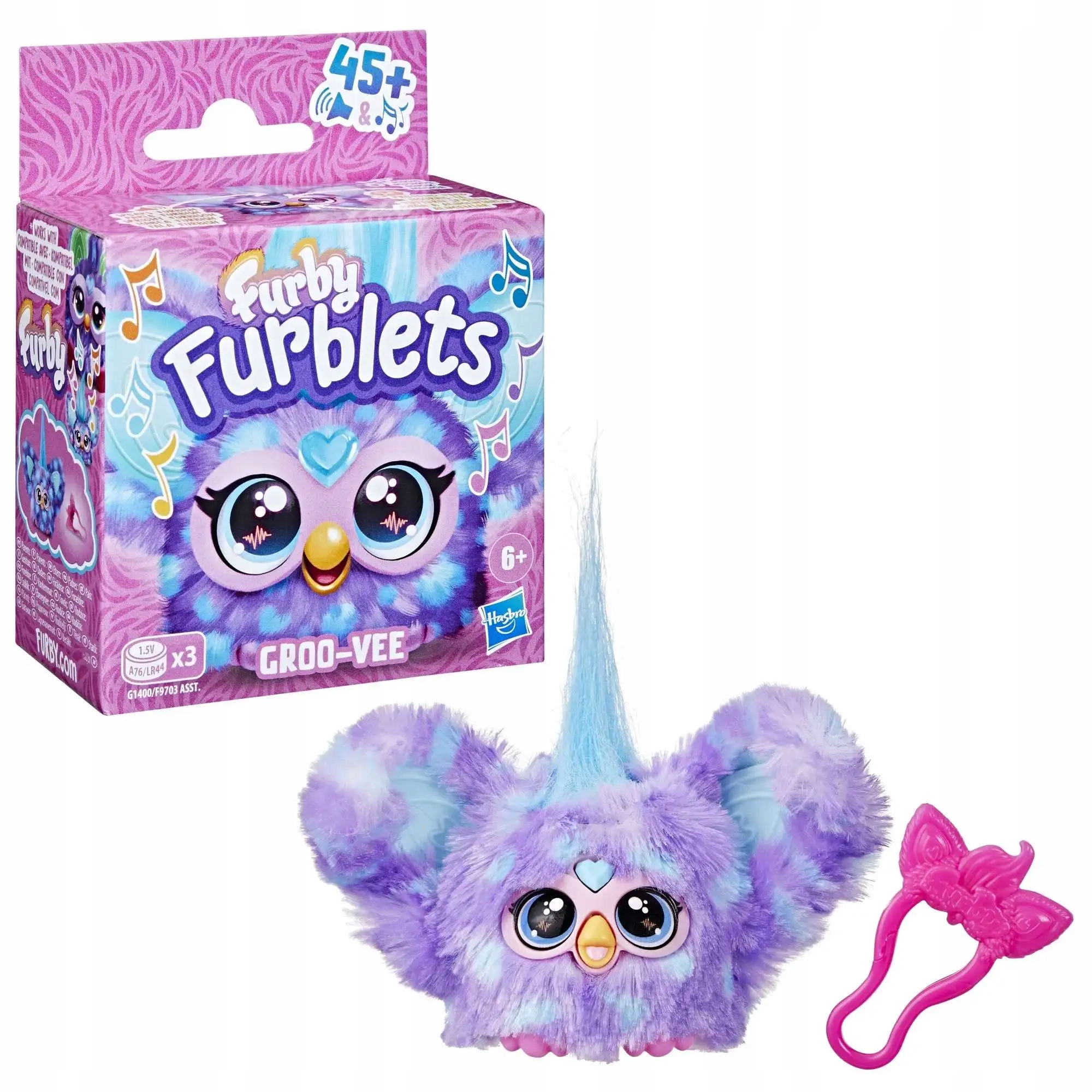HASBRO FURBY FURBISIE MASKOTKA INTERAKTYWNA seria 2 Furblets Groo-Vee