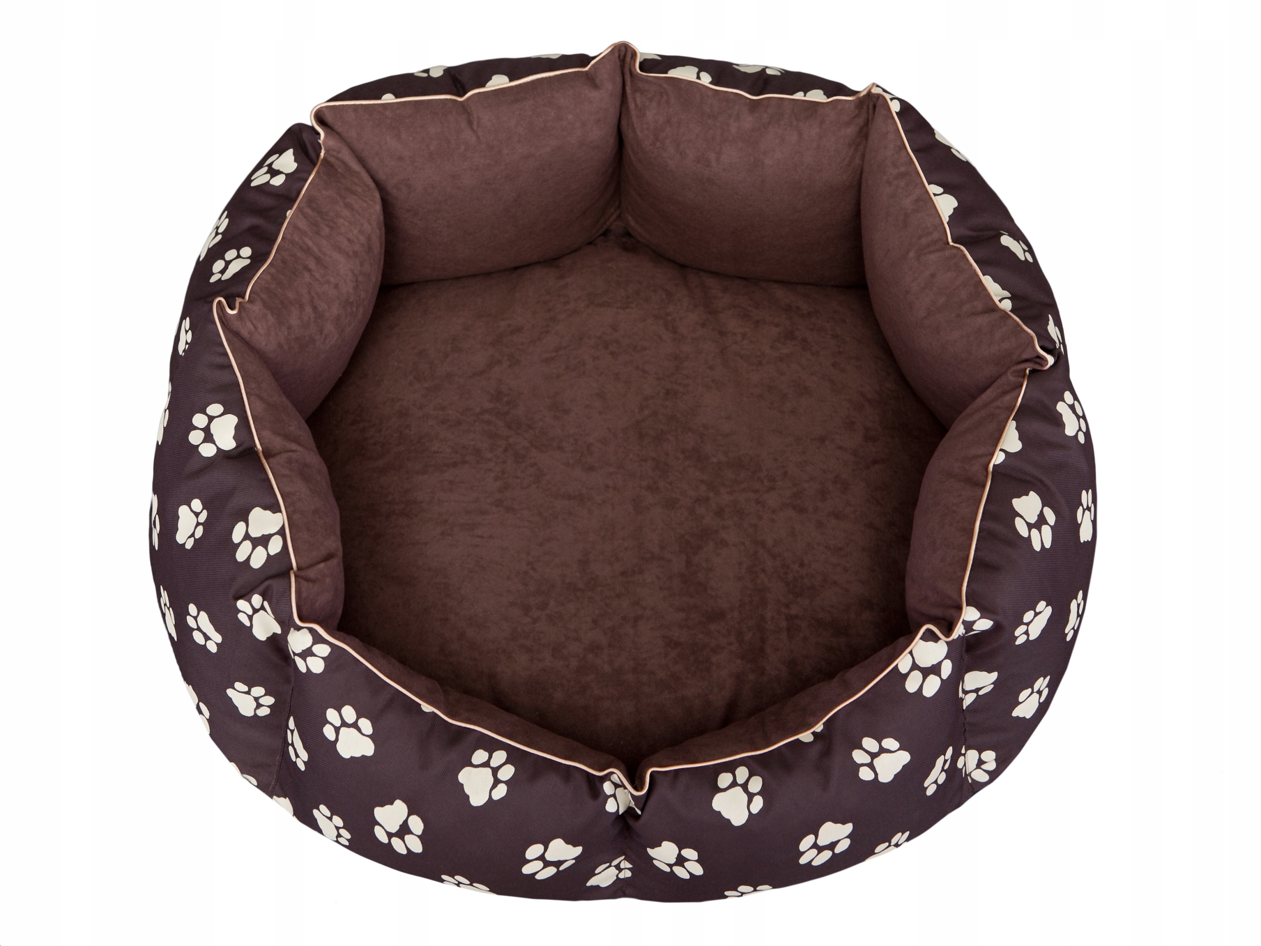 Levně Pelíšek pro psa, oválná matrace, pohodlná podložka pro psa nebo kočku 60x55 cm