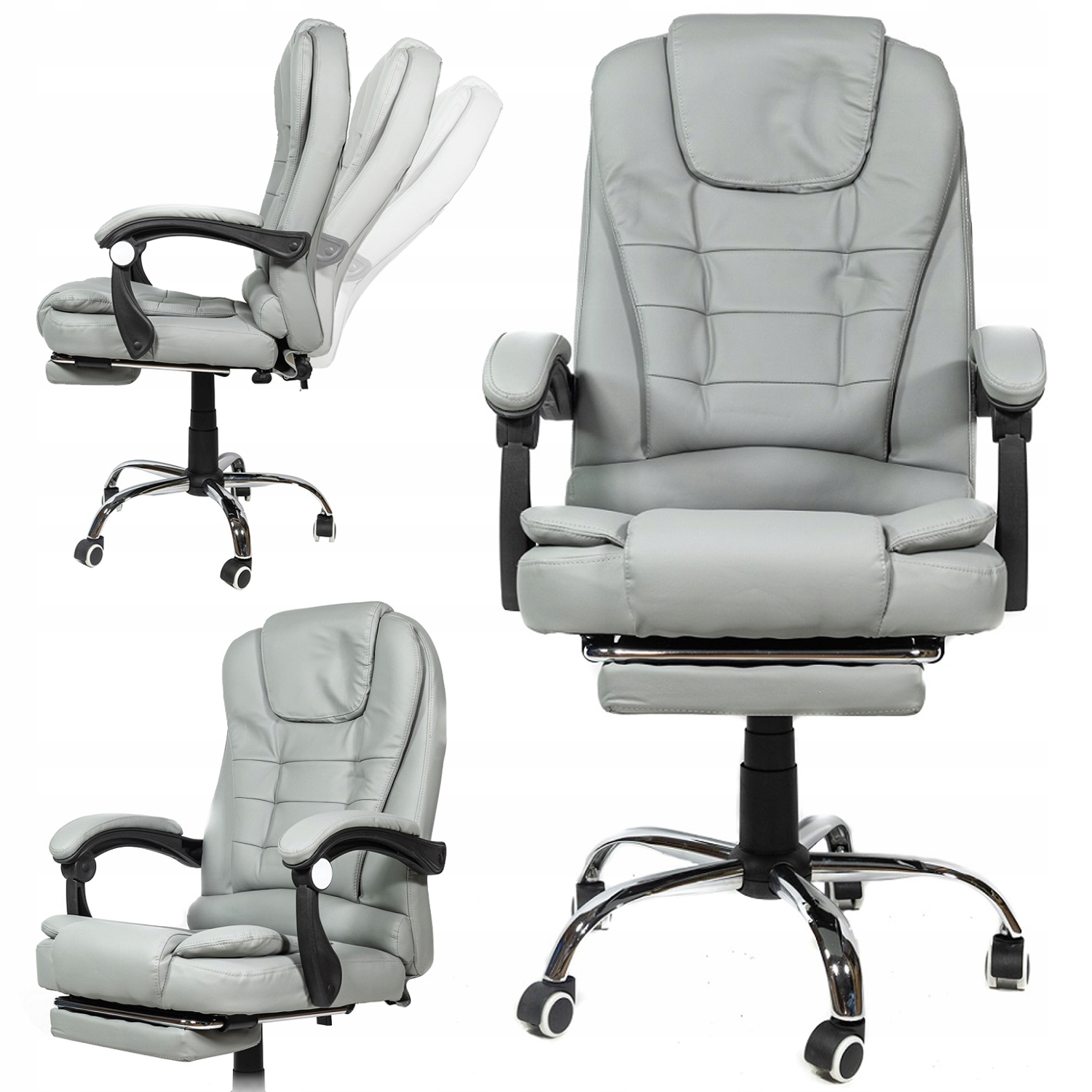 Kancelárske Otočné Kreslo S Podnožkou Artnico Do Kancelárie A Izby