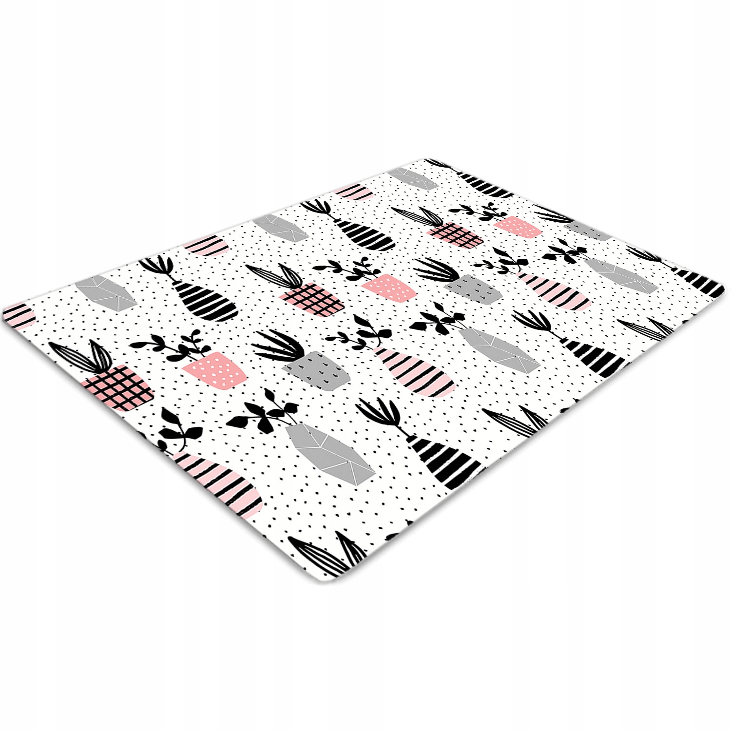 

Ochrona paneli podkładka Doniczki na kropki nadruk