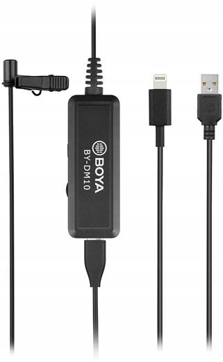 Mikrofon Boya BY-DM10 lavalier-klopový