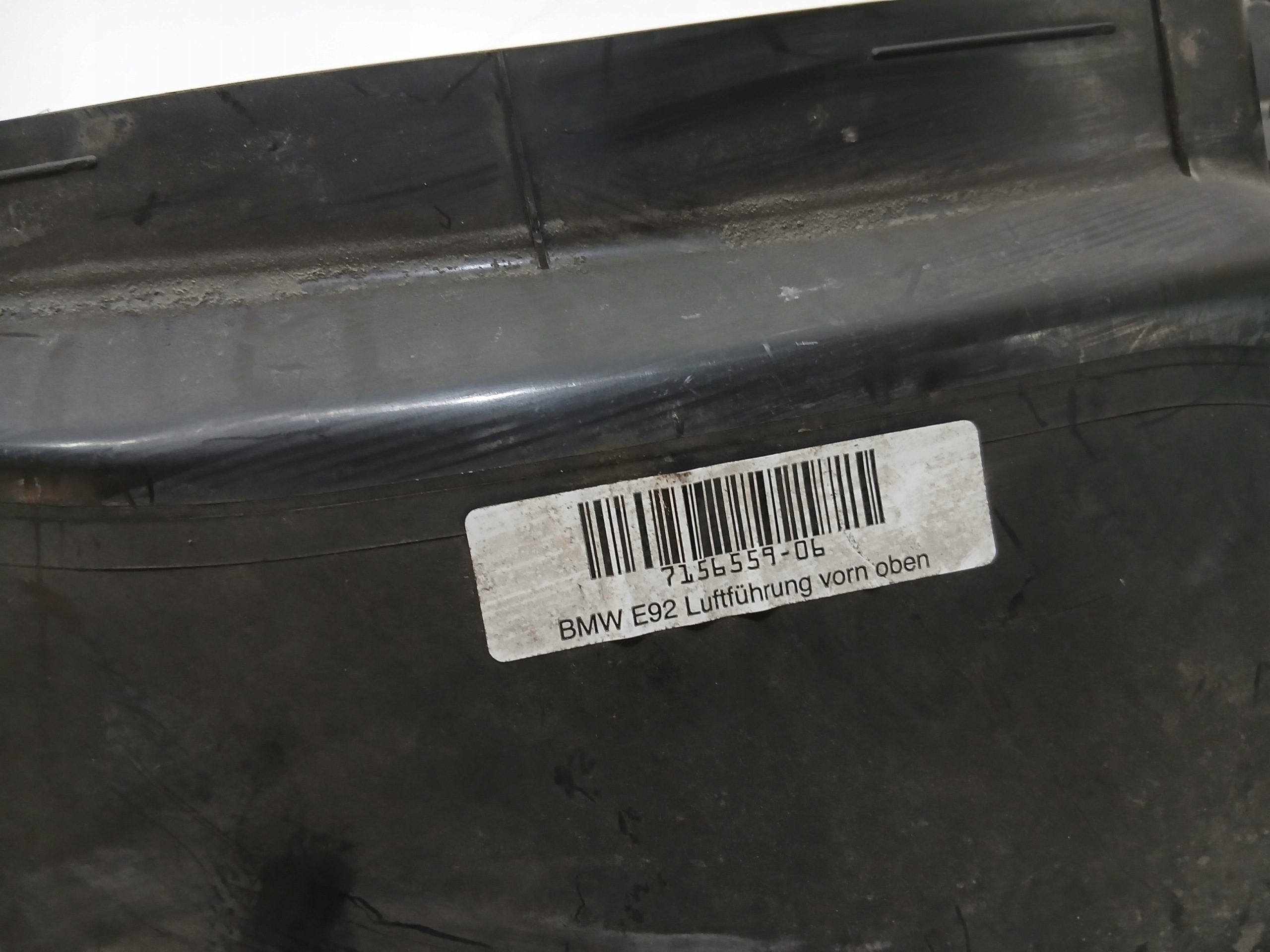 luftansaugkanal BMW E92 LCI N43 7156559