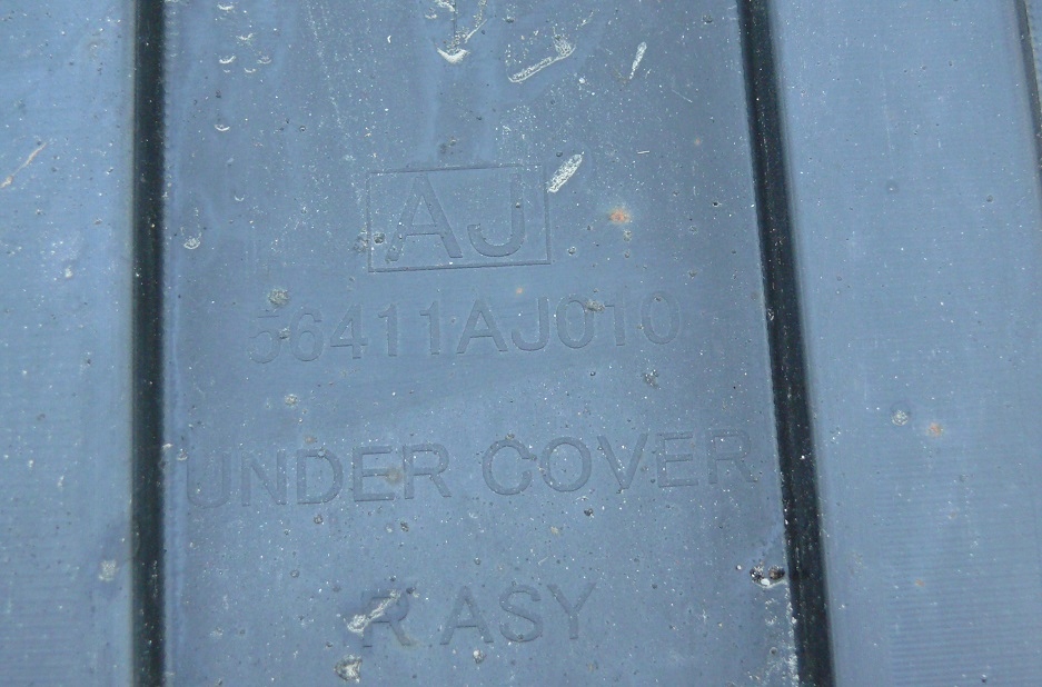plastic cover chassis left left front SUBARU LEGACY V 5 09-14