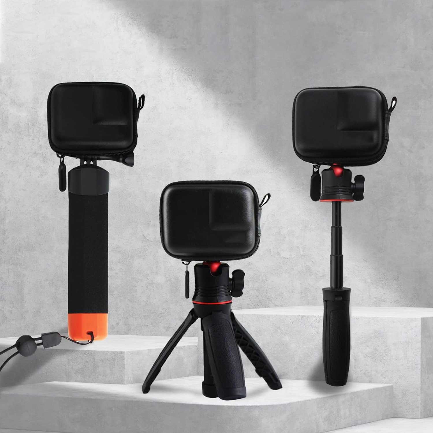 TWARDA SKORUPA FUTERAŁ NA KAMERĘ DO GO PRO HERO 12/11/10/9/8/7/(2018)/6/5 Kod producenta 6PH0031BK