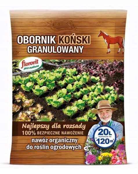 

Obornik koński granulowany Florovit Nawóz Organic