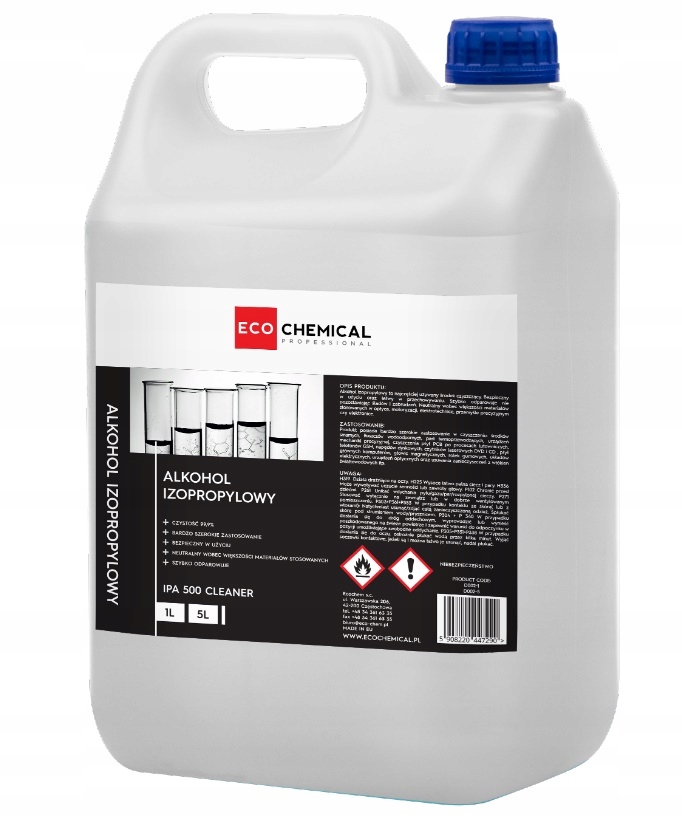 Isopropylalkohol Isopropanol Ipa 500 5 L