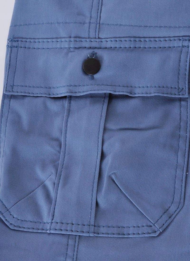 Spodnie 3XL Bossline Cargo Jogger Sky polskie joggery luźne baggy XXXL Długość nogawki długa