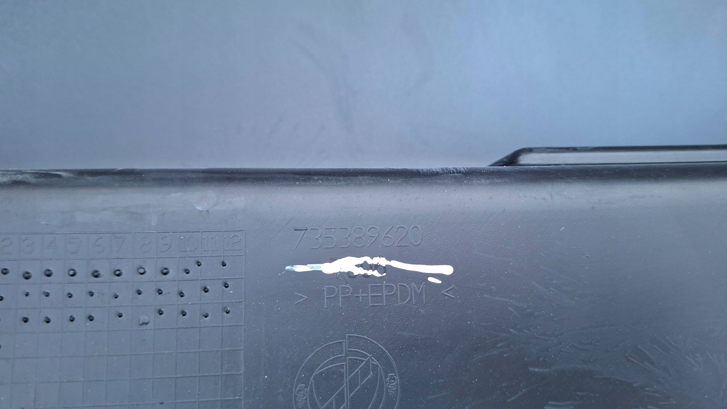bumper rear part 735389620 FIAT LINEA 2007