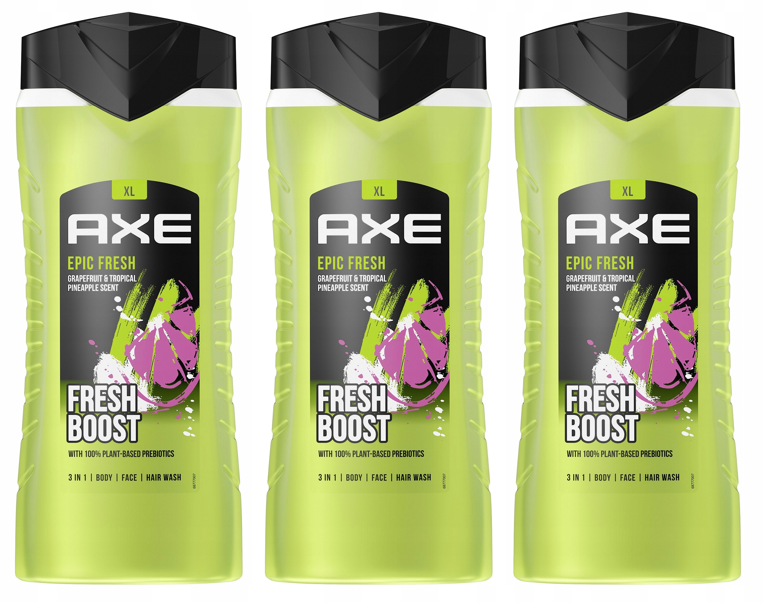 

Axe Epic Fresh żel pod prysznic 3x400 ml