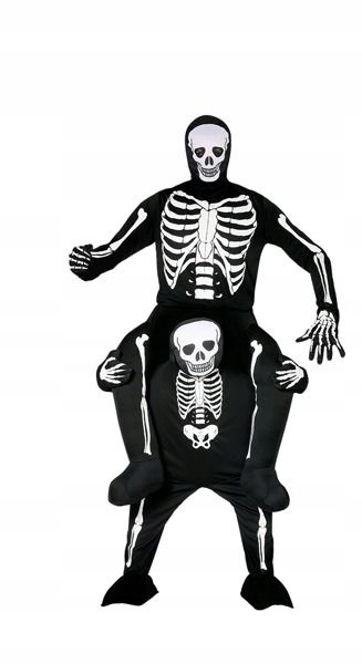 Kostým Silného A Silného Kostra Kostry Halloween L